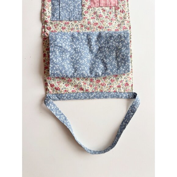 Vintage SUTTLES & SEAWINDS Floral Cottagecore Cotton Travel Toiletry Caddy - Picture 3 of 12